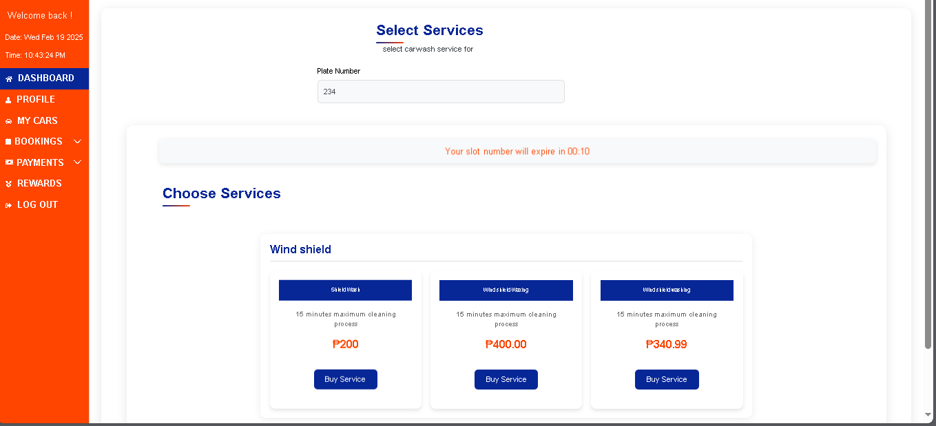 Figure 2: Automated service filtering